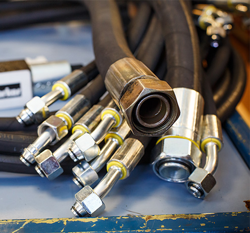 Hydraulic hoses and fittings